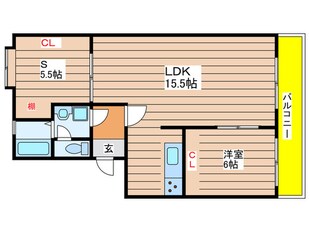 スカイハイツ沢の物件間取画像